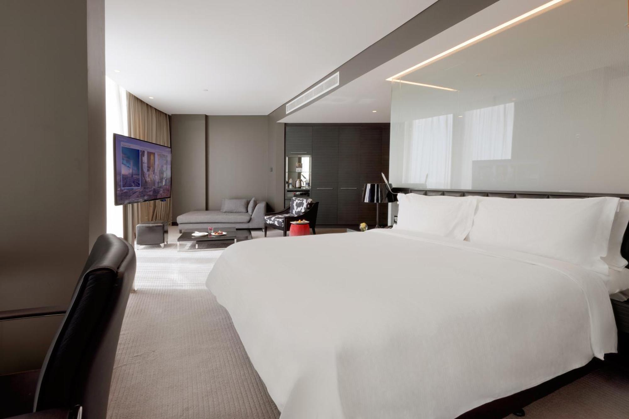 Camera Spaziosa con Letto King-Size e Vista Città