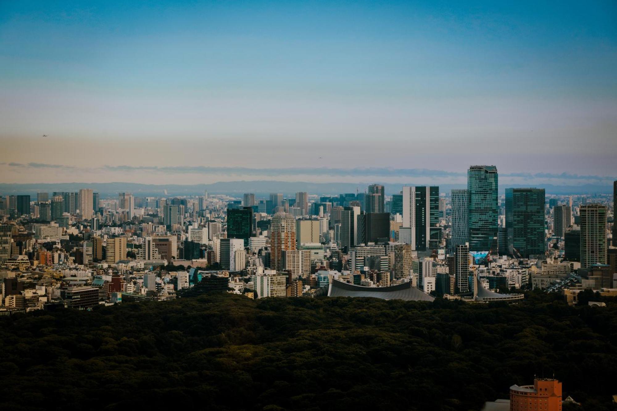 Camera Doppia con Letti Singoli con Vista Città