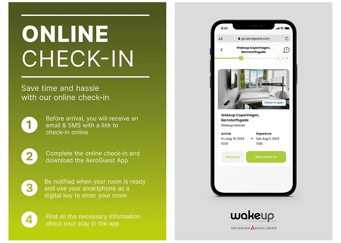 Hotel con vista: Wakeup Copenhagen - Bernstorffsgade