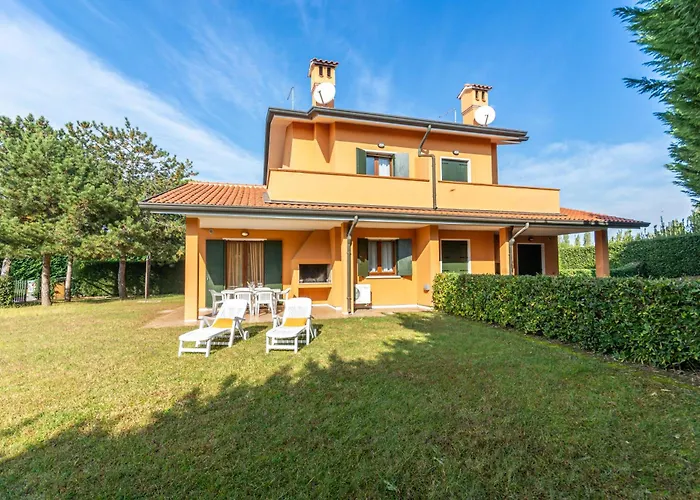 La villa: Isola di Albarella