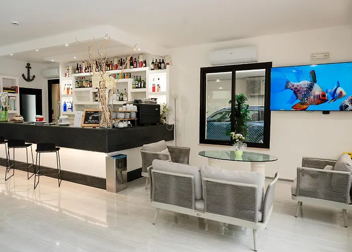 Hotel sulla spiaggia: Hotel La Pergola