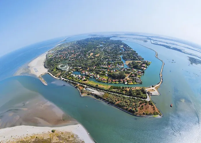 La villa: Isola di Albarella