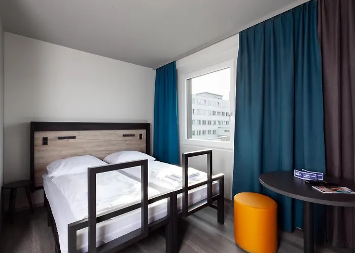 Hotel con vista: A&O Frankfurt Ostend